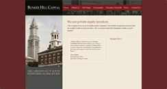 Desktop Screenshot of bunkerhillcapital.com